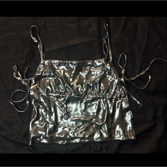 Satin Tank Top Wild Fable SKUW314 - Picture 5 of 5